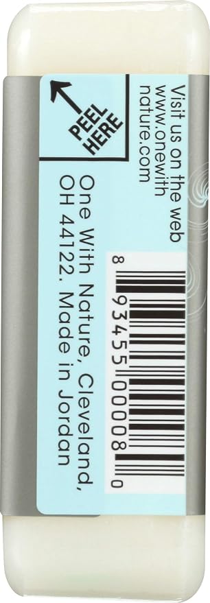 Only Natural One with Nature Dead Sea Mineral Dead Sea Salt Soap, 7 Ounce