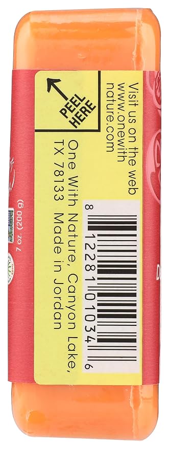 One With Nature One W/Nature-Barsoapgrapefuit Guava 200G, 7 OZ