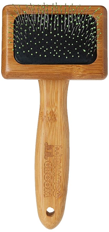 Bamboo Groom Soft Slicker Brush Small (BG SSLICK SM)