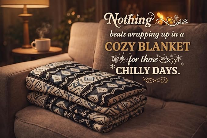 Alpaca Wool Blanket Queen 94x78 in | Ultra Soft, Non-Itchy & Breathable | Premium Alpaca Blanket | Warm, Hypoallergenic Natural Fiber | Handmade Luxury Throw for Bed or Sofa (Otavalo Black Gray)