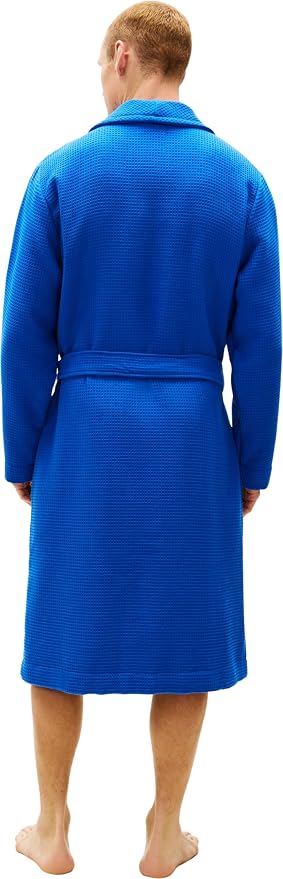 Tommy Hilfiger Um0um03524 Men's Waffle Bathrobe