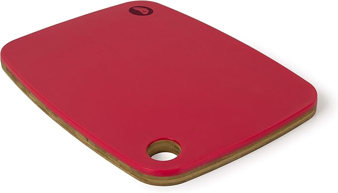 Architec FlipChop Reversible, Bamboo and Plastic Cutting Board, 11x15-Inch, White