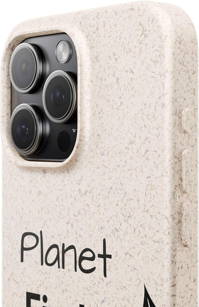 Eco-Friendly Biodegradable Phone Case - Planet First, Compatible with iPhone 16, 15, 14, & Samsung 22, 21, 20, All Versions