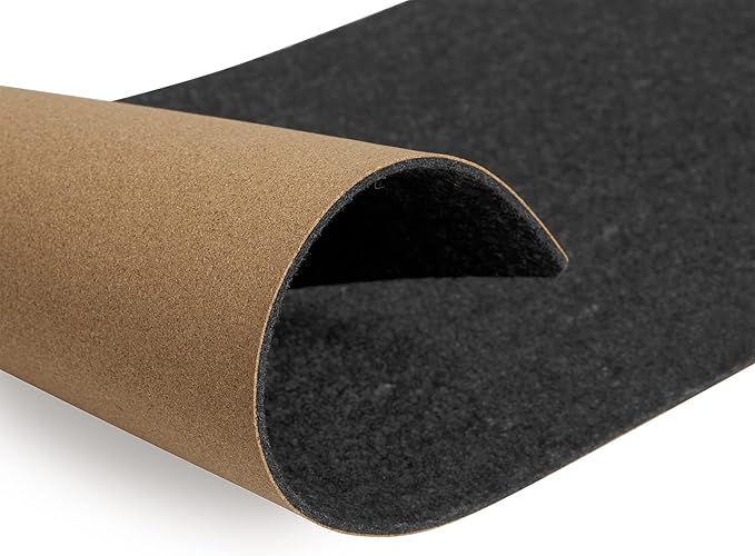 OAKYWOOD Felt Desk mat Anthracite Grey L 30 x 90 x 0,3 cm