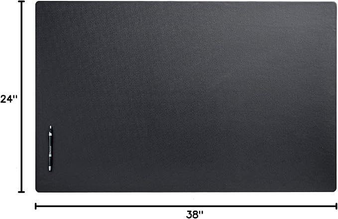 Dacasso Leather Desk Pad Without Side Rails