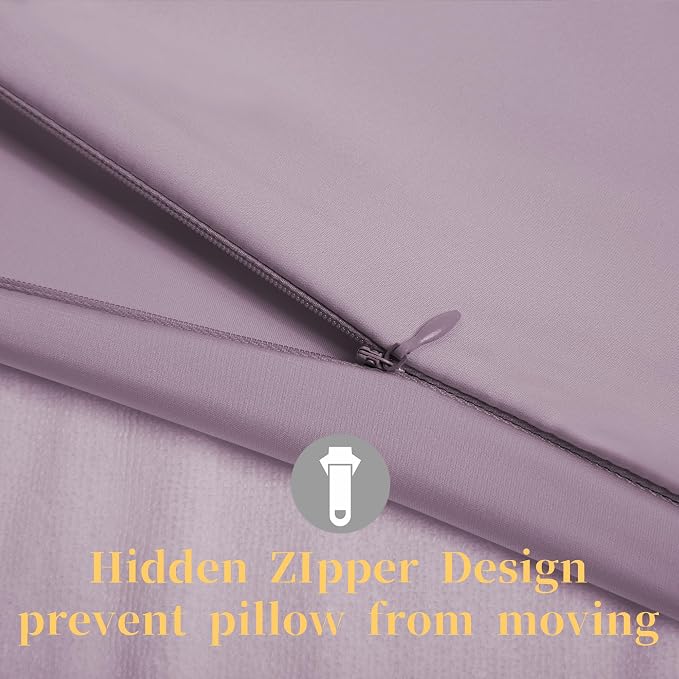100% Mulberry Silk Pillowcase for Hair and Skin,with Hidden Zipper,Both Sides 19 Momme 600 Thread Count Natural Silk Pillow Cover,Soft Breathable Smooth (Pink, Standard 20''x26'')