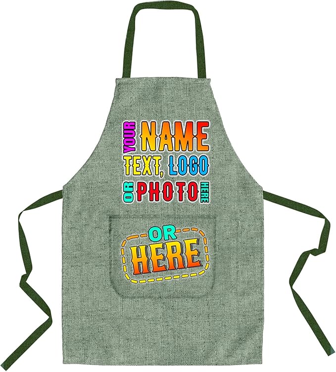 Chefs Aprons | Cooking Baking Grilling for Home Restaurant | Premium Kitchen Aprons with Double Pocket for Men Women