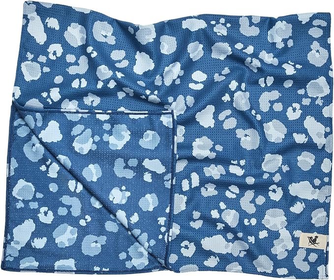 Dock & Bay Pet Towel - Super Absorbent & Quick Drying Dog Towels with Bag - 100% Recycled - K9 Camo, Medium (90x50cm, 35x19)