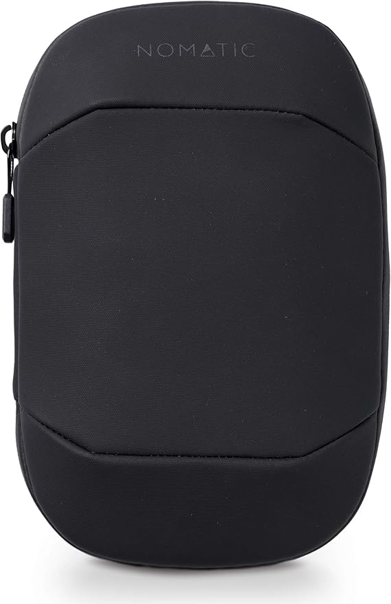 NOMATIC Premium Tech Organizer | Electronic Organizer (Black) | Water Resistant Travel Tech Case, Cord Case - Universal Cable Holder, Memory Cards, Hard Drive, Power Banks, Charger, etc