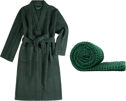 Bathrobe and Bath Sheet Bundle