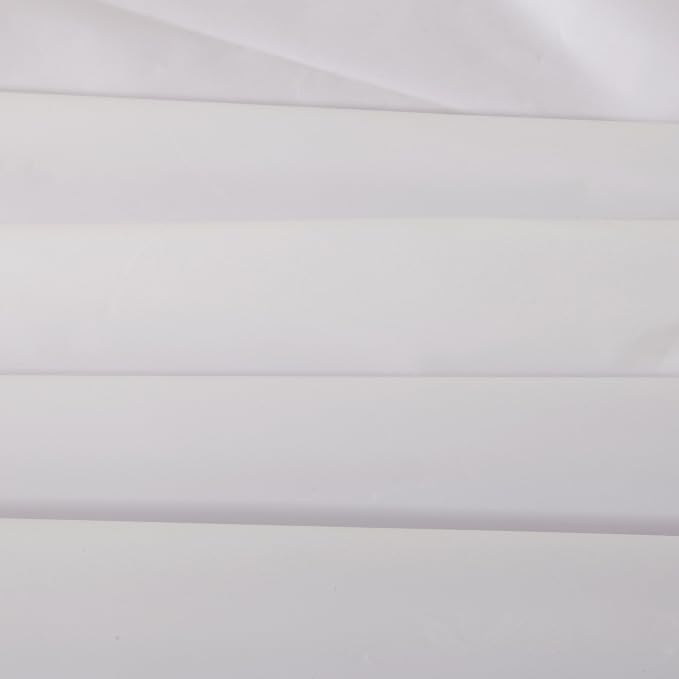 Ghooss PEVA 4G Shower Curtain Liner (Pack of 2), Waterproof Bathroom Liner, 72 Inch by 72 Inch - Frost