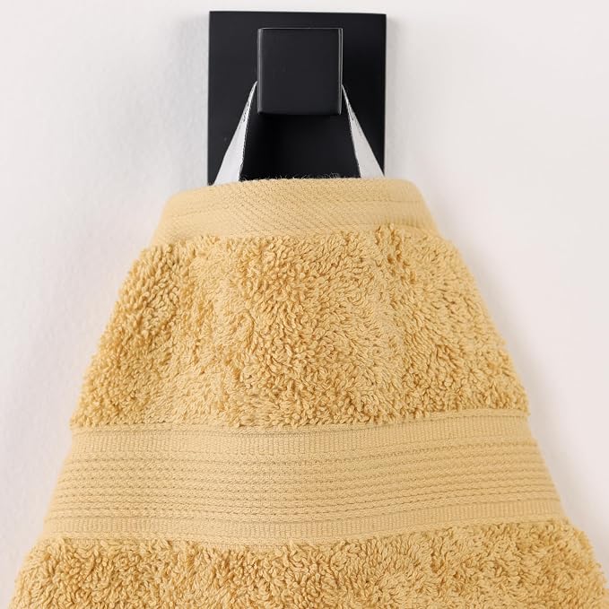 Superior 100% Organic Cotton Face Towel/Washcloth Set of 12, Daily Use for Bathroom, Guest Bath, Quick Dry Small Towels, Face, Hand, Gym, Spa, Hotel, Absorbent, Essentials, Oregon Collection, Gold