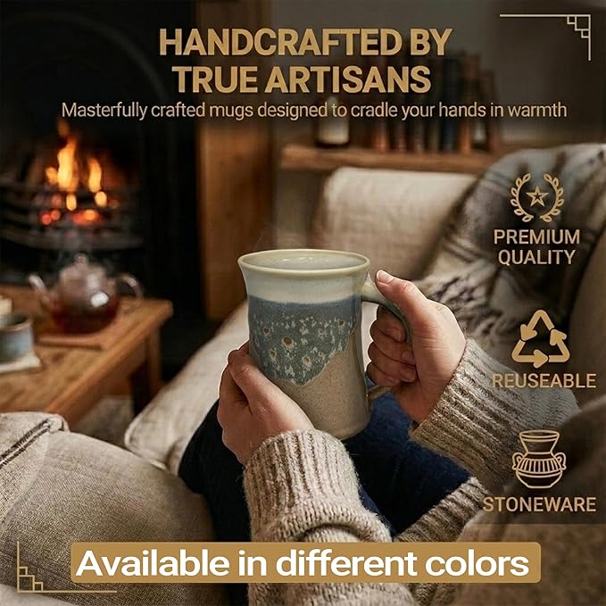 Clay in Motion Large Mug (Desert Sand)