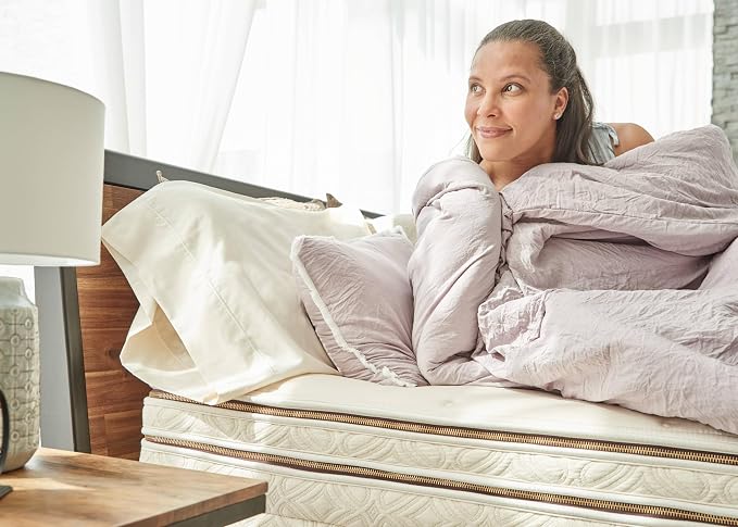 Naturepedic Organic Solid Latex Pillow - Standard Bed Pillow - Luxury Pillow for Comfortable Sleeping, Back Support and Neck Pain Relief - Sleeps Cooler & More Supportive Than Memory Foam Pillows