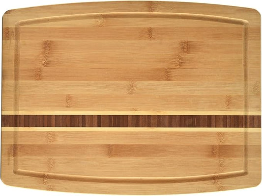 Norpro Bamboo Cutting Board, 16 by 12-Inch