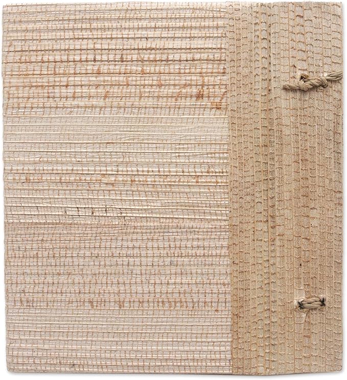 NOVICA Multicolor Pink Natural Fiber Paper Eco-Friendly Journals from Indonesia 'Pink Leaf'