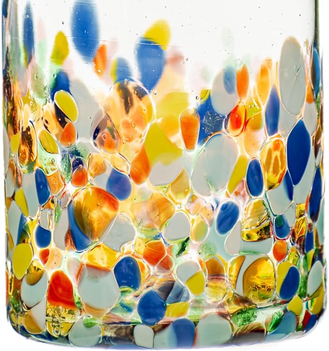 10 Strawberry Street San Lucas Mexican Glassware, Hiball, Set of 4