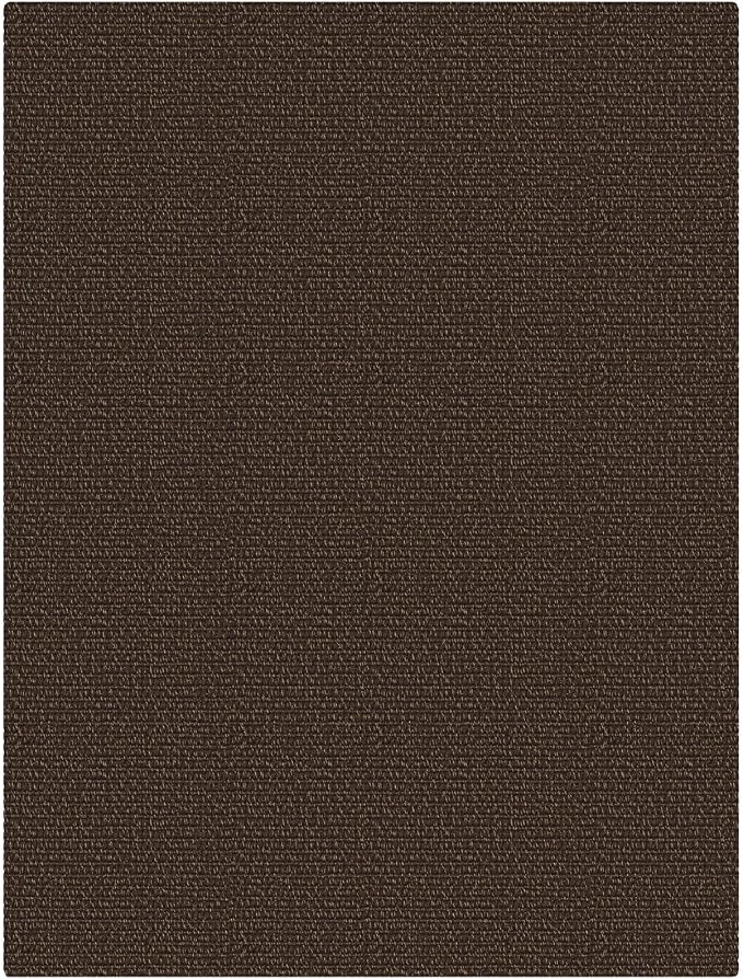 EARTHALL Washable Area Rug 3x4 Ft Non Slip Rugs for Entryway Braided Rubber Backed Throw Rugs Door Mat Indoor Outdoor Entrance Cotton Woven Rug for Kitchen Foyer Front Door Living Room, Brown/Coffee