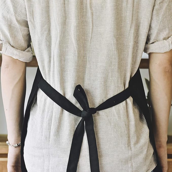 Art Aprons for Painting Pottery Ceramics, Mens Women Kitchen Cooking Aprons Waterproof Green