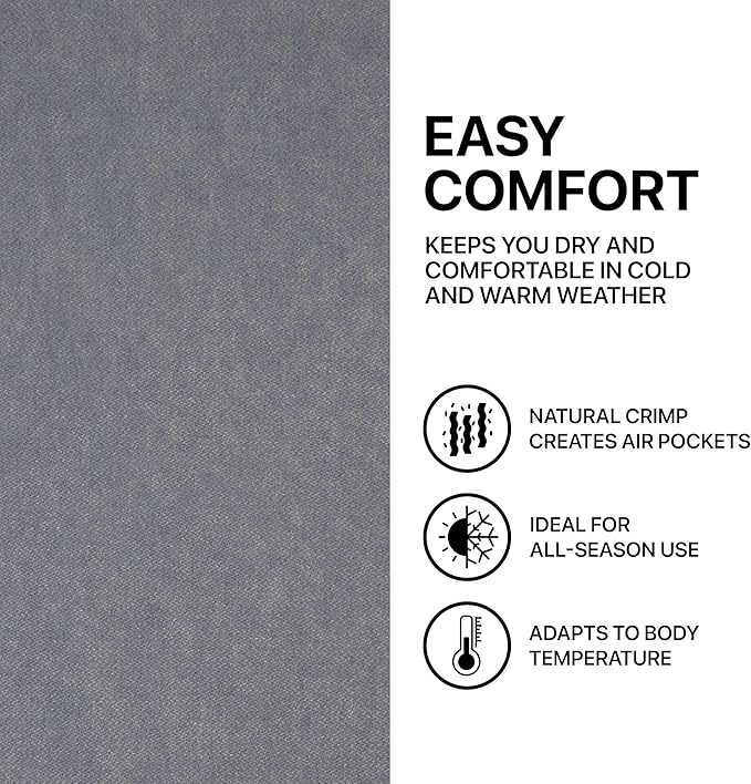 | Wool Blanket/Throw | 100% New Zealand Wool | Perfect for Home and Outdoors | Virgin Wool Throw with Fringes 67"x79" (170 x 200 cm)