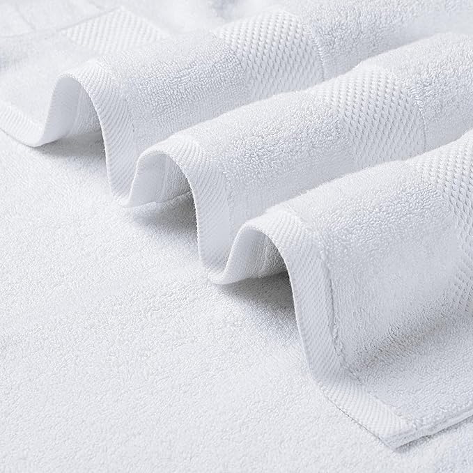 100% Organic Cotton Towels 650 GSM Plush Feather Touch Quick Dry Hand Towel, Pack of 12 GOTS Certified, Oeko-Tex Green Certified, Organic Cotton Hand Towel, 20"X30"