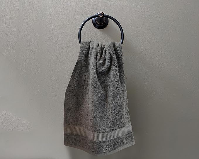 100% Organic Cotton Towels 650 GSM Plush Feather Touch Quick Dry Hand Towel, Pack of 24 GOTS Certified, Oeko-Tex Green Certified, Organic Cotton Hand Towel, 20"X30"