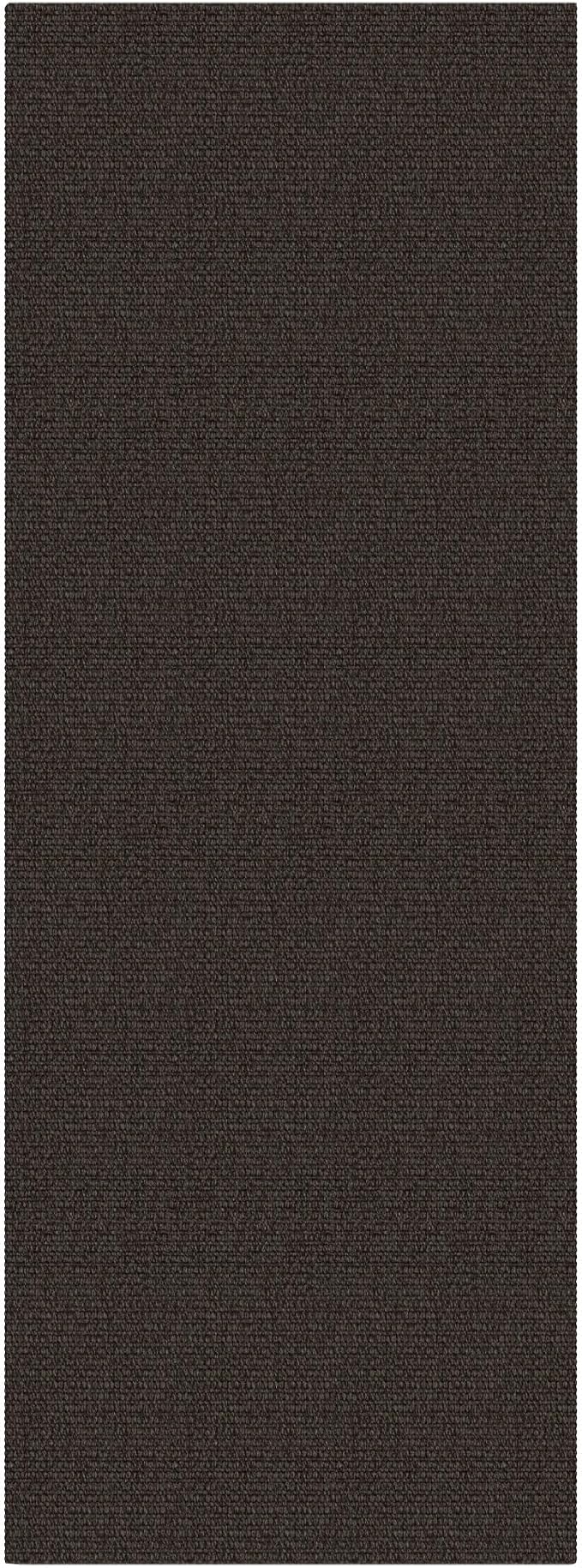 EARTHALL Washable Runner Rug 2x5 Ft Non Slip Runners for Hallways Cotton Rubber Backed Kitchen Runner Braided Indoor Floor Carpet Runners for Entryway, Hallway, Kitchen, Bedroom, Taupe/Coffee