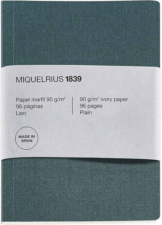 Miquel Rius A5 Recycled Paper Notebook 148x210mm 96 Pages 90gsm Ivory