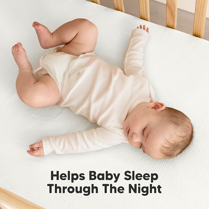 KeaBabies 2-Pack Muslin Crib Sheets for Boys, Girls - 100% Organic Cotton Fitted Baby Crib Mattress Sheet, Soft Breathable Standard Toddler Bed Cover Bedding Set, Neutral, Durable 52x28 (Soft White)