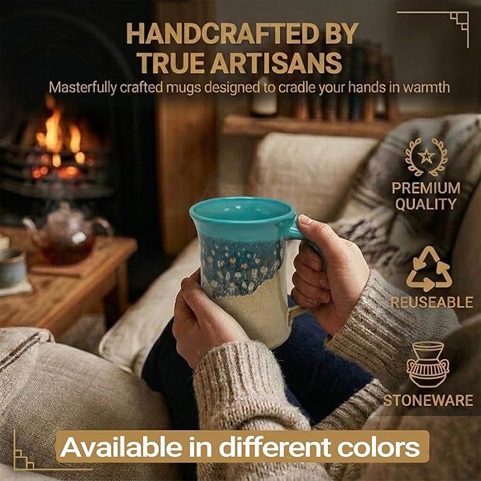 Clay in Motion Large Mug (Island Oasis)