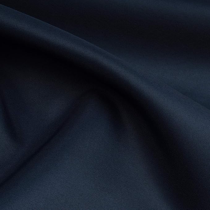 Barossa Design Fabric Snap-in Liner 70" W x 54" H - Hotel Style Removable Replacement Inner Liner, Machine Washable & Water Repellent - Navy, 70x54