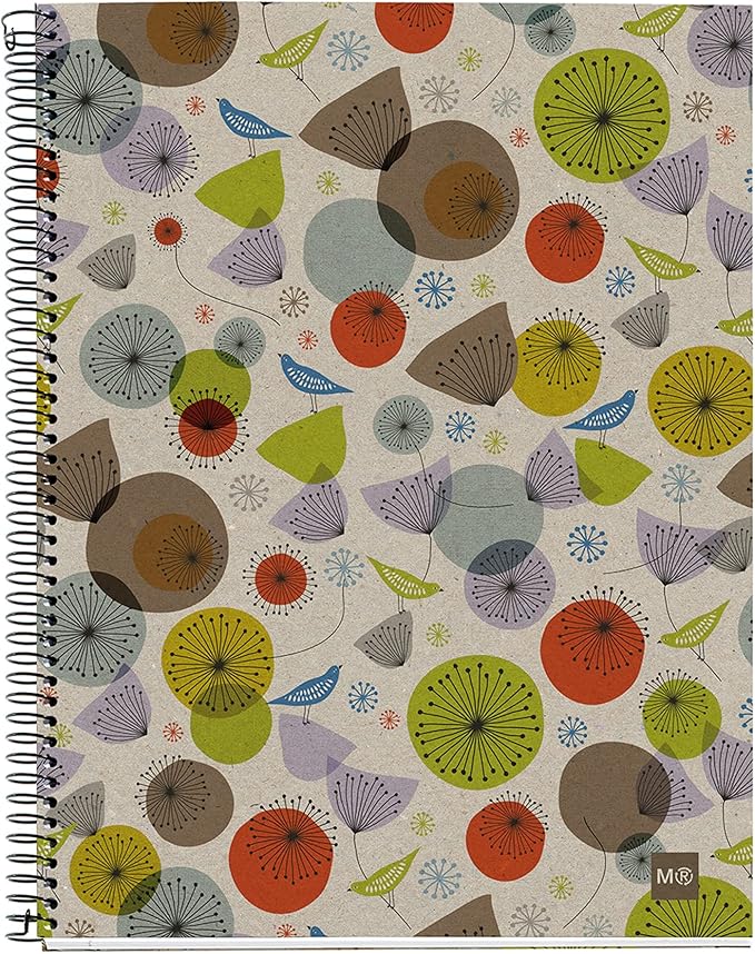 Miquelrius 2459 – Bloc Notes, A4 120, ecobirds Recycled