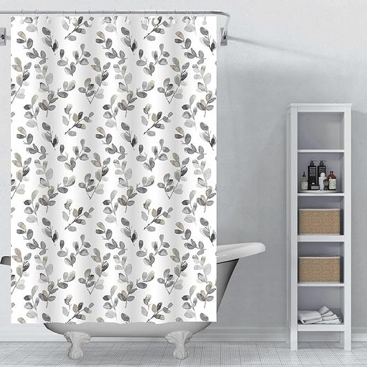 Shower Curtain Liner, 5G Shower Liners with 12 Rustproof Metal Grommets and Weighted Magnets, Waterproof Duty Shower Curtains for Shower Bathroom 72 x 72