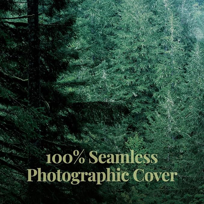 Photoreal Journal, 100% Recycled, Serene Forest, 9.75" x 7.75", 192 Pages Dotted Grid, Perfect Bound, FSC Certified, Made in USA