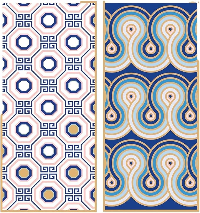 WerkShoppe Greek Key Tiles Go Big Towel