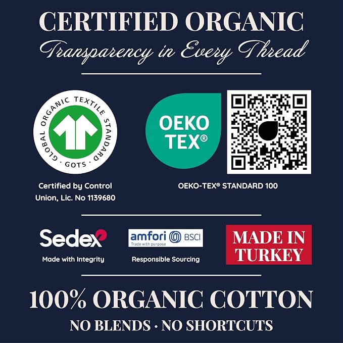 Bassinet Sheets 15x33 inches, GOTS Certified 100% Organic Cotton - Premium Weight Turkish Cotton Fitted Mattress Cover,Unisex Newborn Essentials for Oval or Rectangle Bassinet Bed Pads
