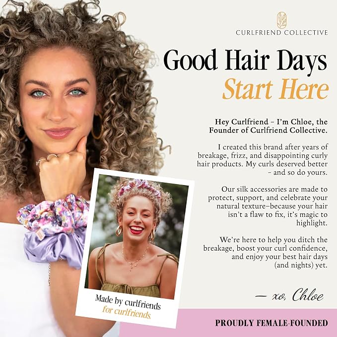 Curlfriend Collective Cotton Cloud T-Shirt Hair Towel Duo – Black to Basics Hair Towel Wrap for Women, XL + Mini Hair Drying Towels for Curly Hair, No-Slip Plopping Towel, Ultra Absorbent Cotton