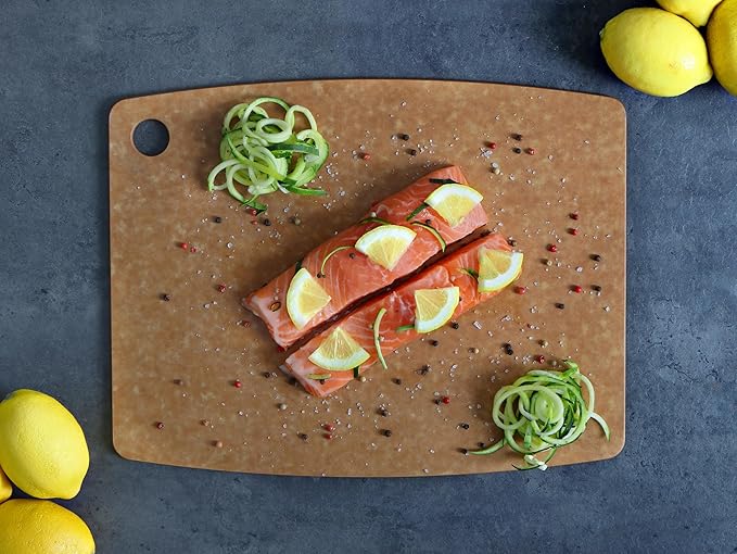 Dexas Natural Fiber Dishwasher Safe Composite Cutting Board, 14.3" x 11.2"
