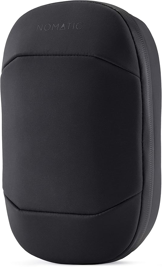 NOMATIC Premium Tech Organizer | Electronic Organizer (Black) | Water Resistant Travel Tech Case, Cord Case - Universal Cable Holder, Memory Cards, Hard Drive, Power Banks, Charger, etc