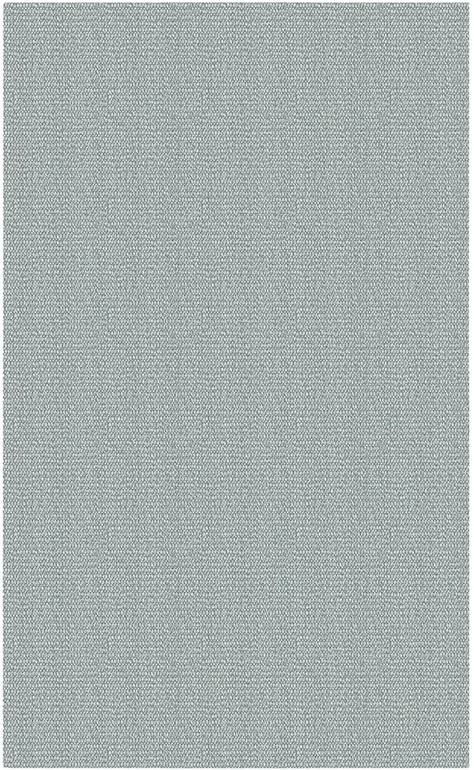 EARTHALL Washable Area Rug 4x6 Ft Non Slip Rugs for Entryway Braided Rubber Backed Bedroom Carpet Cotton Entry Rug Woven Floor Carpets for Bedroom Dining Room Living Room, Turquoise/Gray