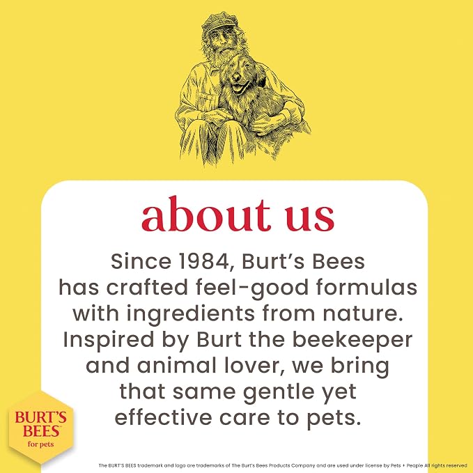 Burt’s Bees for Pets Tear Free Puppy Shampoo & Conditioner with Buttermilk, 2 in 1 Gentle Dog Shampoo for Puppies, Cleans and Conditions Sensitive Skin, 16 Fl Oz - 2 Pack
