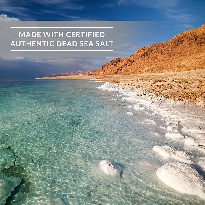 Bokek Organic Eucalyptus Bath Salt, Dead Sea Salt Scented with Certified Organic Essential Oil, 8 Ounce Resealable Pouch