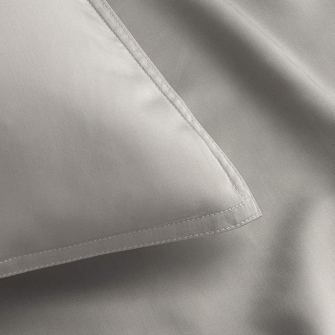 Pure Bamboo Full Sheets, Genuine 100% Organic Viscose Derived from Bamboo Bed Sheet Set, Luxuriously Soft & Cooling, Double Stitching, 2 Year Quality Promise (Full, Stripes)