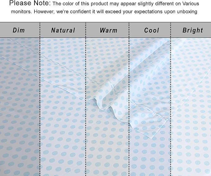 RUVANTI 100% Cotton Organic Percale Sheets King Size – Crisp Cooling Bed Sheets for Hot Sleepers, Deep Pocket 15”, Soft Peach Finish, Breathable & Durable Hotel-Style 4 Pcs, Circle Imprint