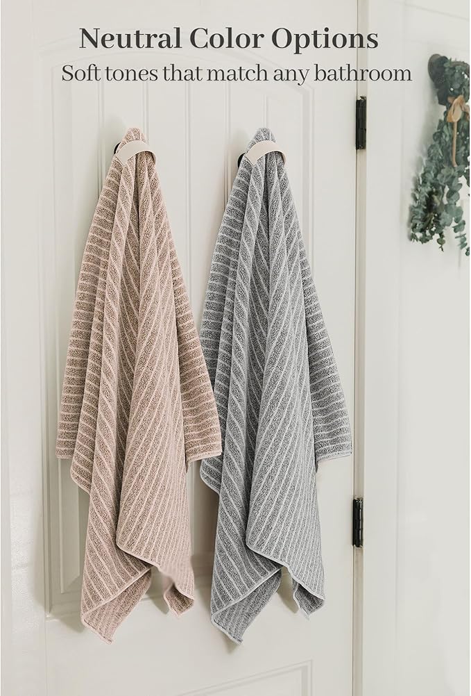 ROLSHOL 2 Packs Large Microfiber Hair Towels for Women, Super Absorbent & Quick Dry Hair Towel Wrap for Curly Hair Long & Short Hair- Anti-Frizz Hair Turbans for Wet Hair - 27.5''*39.4