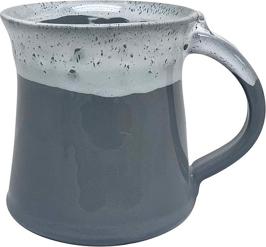 Clay in Motion Handmade Medium Mug (Snowcap)