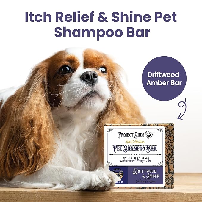 Project Sudz Spa Collection Bar Shampoo Driftwood & Amber
