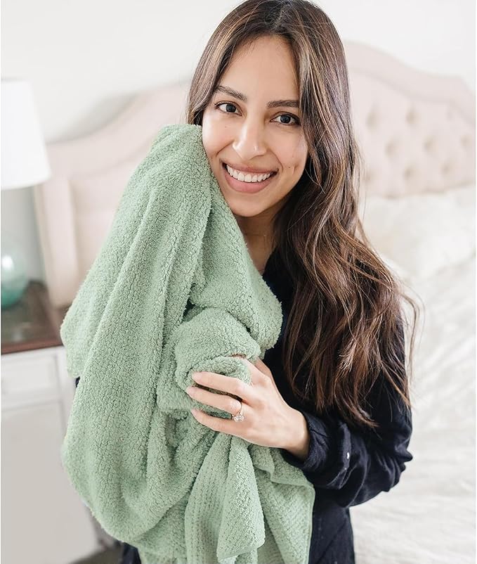 ROLSHOL 2 Packs Large Microfiber Hair Towels for Women, Super Absorbent & Quick Dry Hair Towel Wrap for Curly Hair Long & Short Hair- Anti-Frizz Hair Turbans for Wet Hair - 27.5''*39.4''