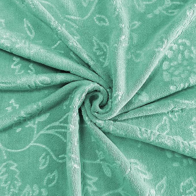 JML Extra Large Microfiber Bath Sheets Towels for Adult, 2 Pack, 35" x 70", Absorbent & Quick Dry, Soft Bathroom Towels for Hair Wrap, Sauna, Salon,Sport, Fitness, Yoga, Green