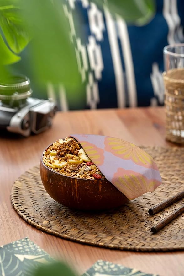 Hive & Seal Beeswax Wraps, Small Medium Large Sizes, Sustainable Reusable Food Storage, Washable